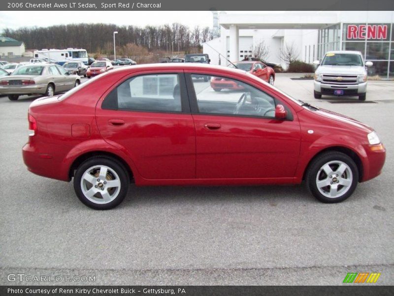  2006 Aveo LT Sedan Sport Red