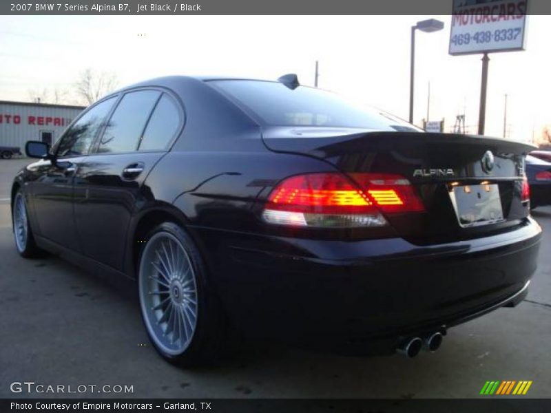 Jet Black / Black 2007 BMW 7 Series Alpina B7