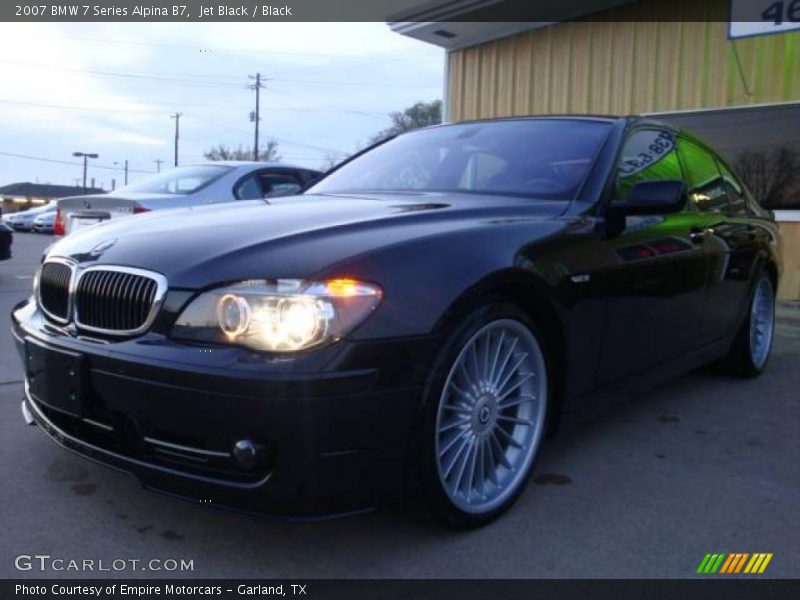 Jet Black / Black 2007 BMW 7 Series Alpina B7