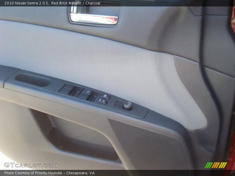 Red Brick Metallic / Charcoal 2010 Nissan Sentra 2.0 S