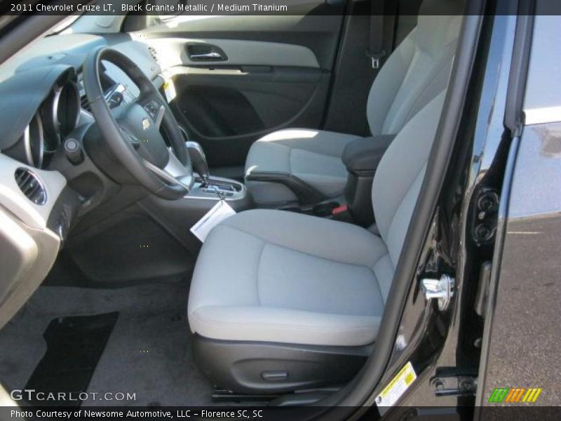 Black Granite Metallic / Medium Titanium 2011 Chevrolet Cruze LT