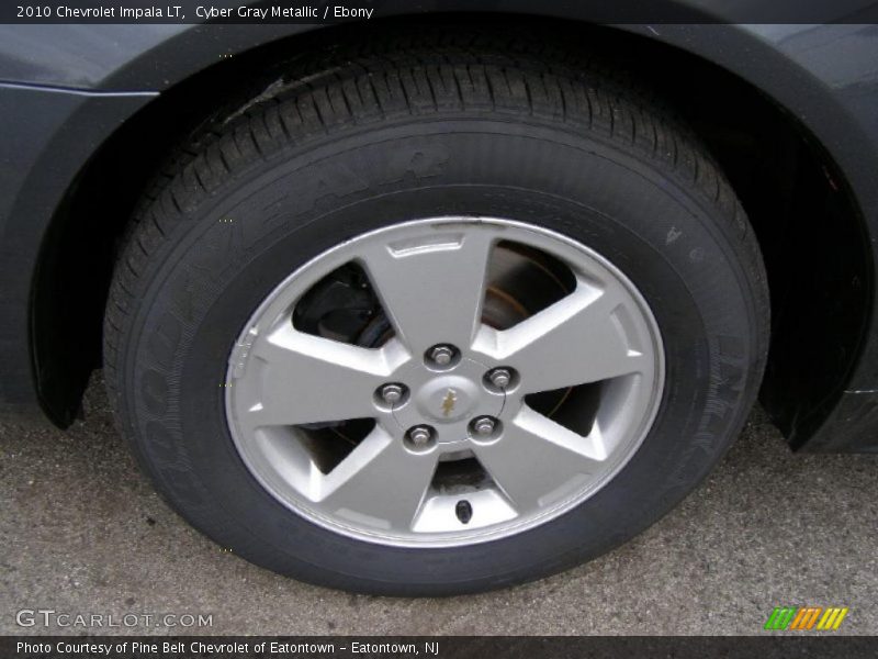 Cyber Gray Metallic / Ebony 2010 Chevrolet Impala LT