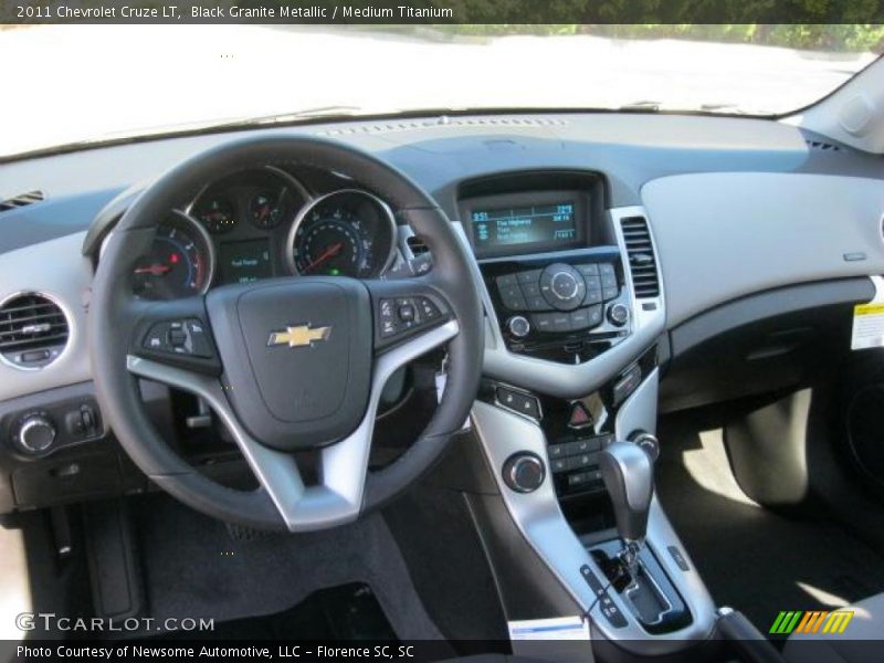 Black Granite Metallic / Medium Titanium 2011 Chevrolet Cruze LT