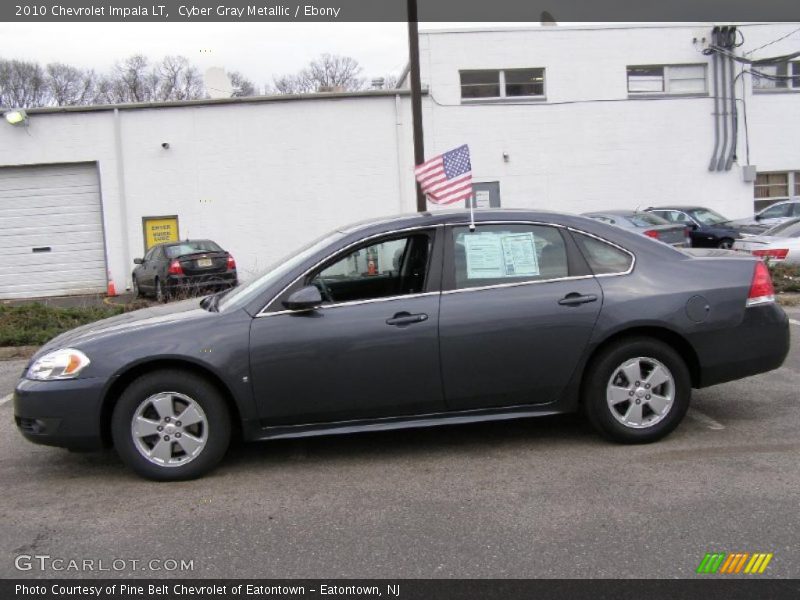 Cyber Gray Metallic / Ebony 2010 Chevrolet Impala LT