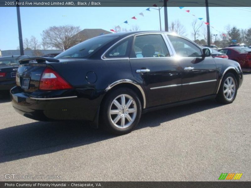 Black / Black 2005 Ford Five Hundred Limited AWD