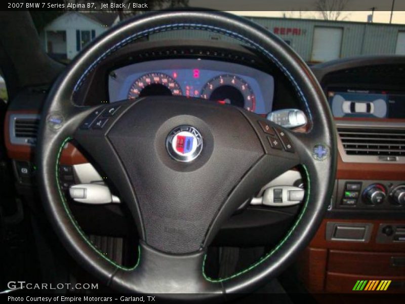 Jet Black / Black 2007 BMW 7 Series Alpina B7