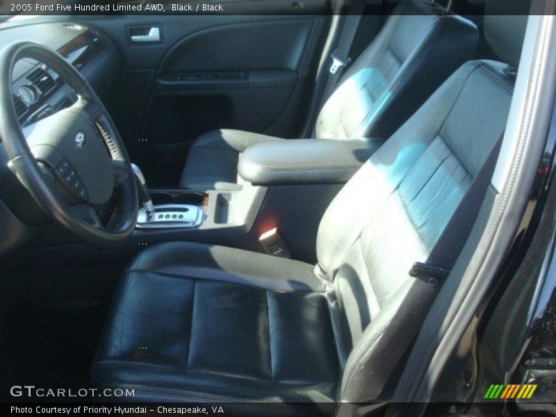 Black / Black 2005 Ford Five Hundred Limited AWD
