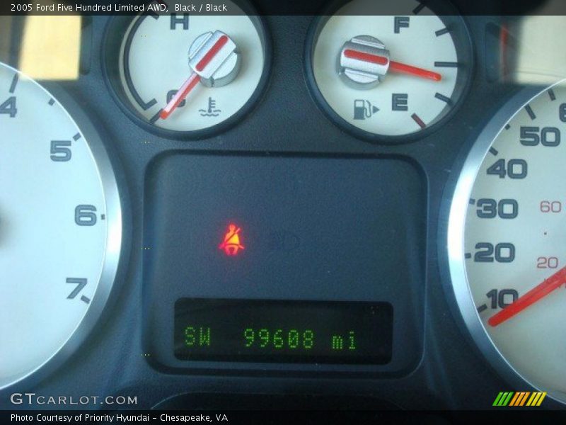 Black / Black 2005 Ford Five Hundred Limited AWD