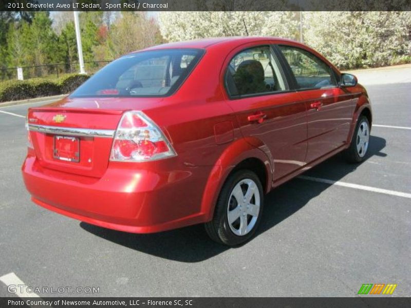  2011 Aveo LT Sedan Sport Red