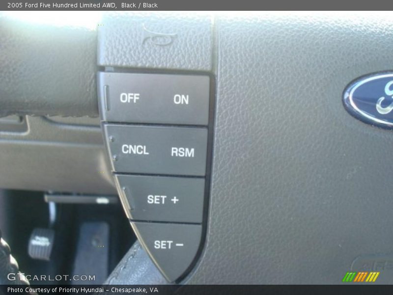 Black / Black 2005 Ford Five Hundred Limited AWD