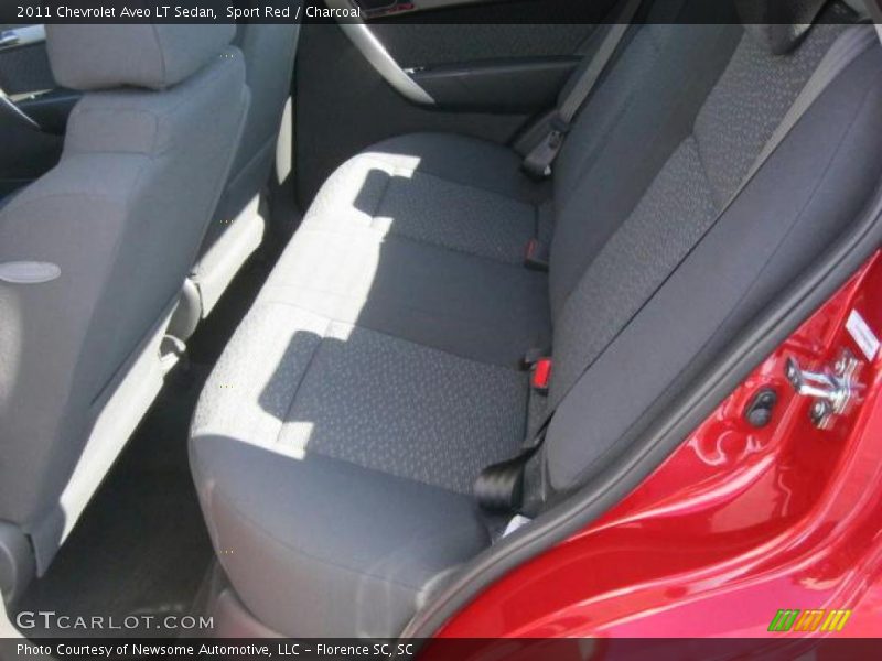 Sport Red / Charcoal 2011 Chevrolet Aveo LT Sedan