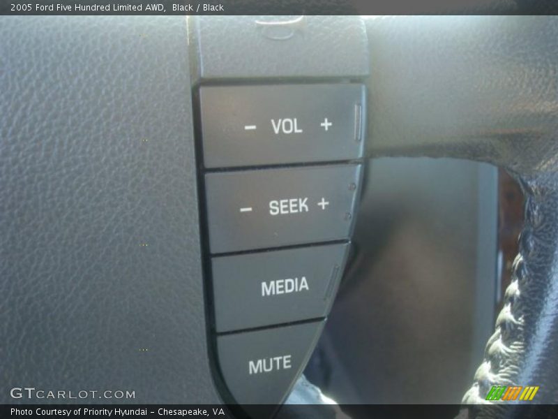 Black / Black 2005 Ford Five Hundred Limited AWD