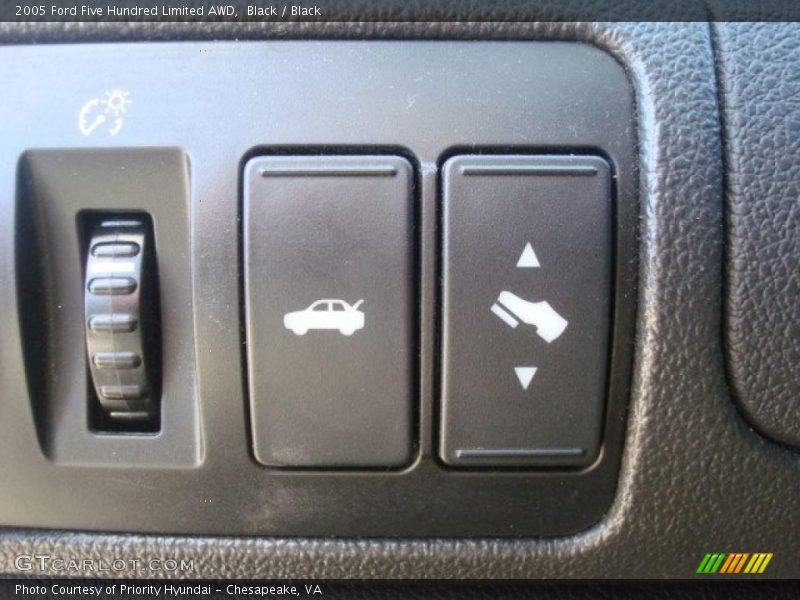 Black / Black 2005 Ford Five Hundred Limited AWD