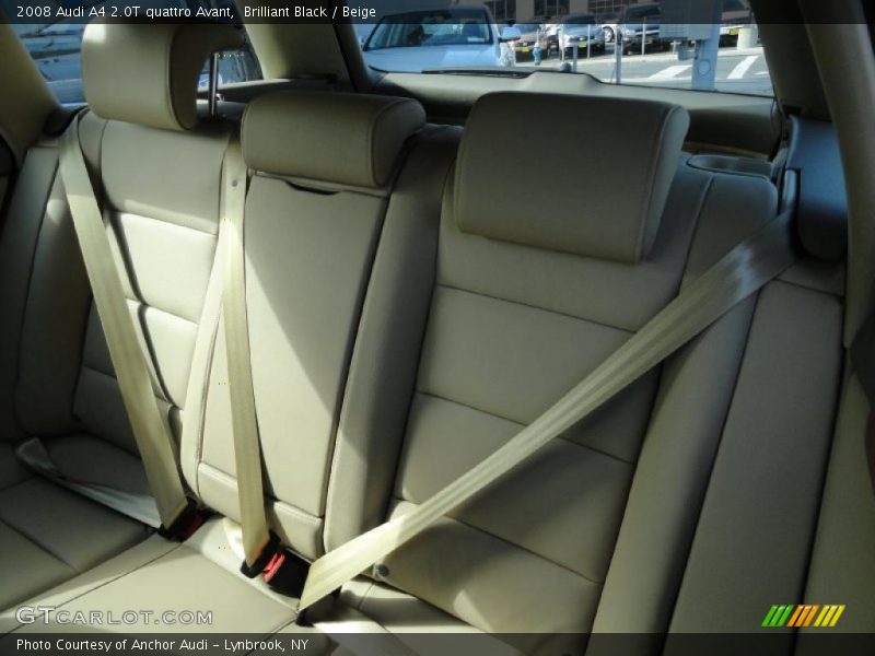 Brilliant Black / Beige 2008 Audi A4 2.0T quattro Avant