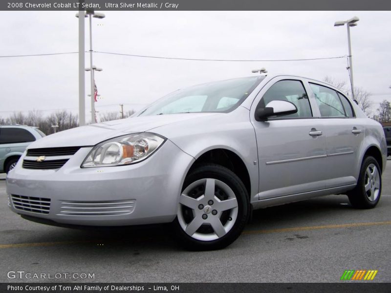 Ultra Silver Metallic / Gray 2008 Chevrolet Cobalt LT Sedan