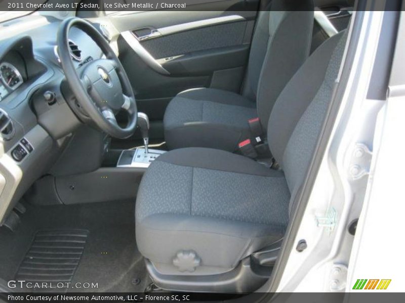 Ice Silver Metallic / Charcoal 2011 Chevrolet Aveo LT Sedan