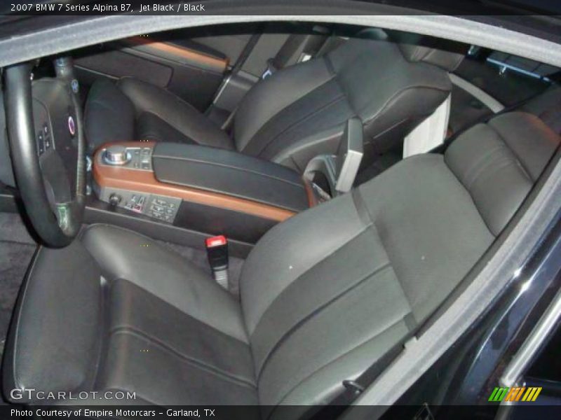 Jet Black / Black 2007 BMW 7 Series Alpina B7