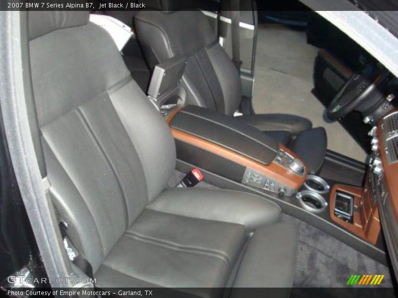 Jet Black / Black 2007 BMW 7 Series Alpina B7