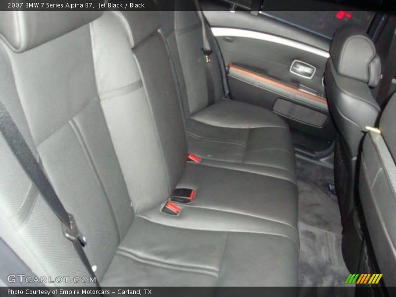 Jet Black / Black 2007 BMW 7 Series Alpina B7