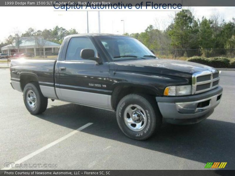 Black / Agate Black 1999 Dodge Ram 1500 SLT Regular Cab