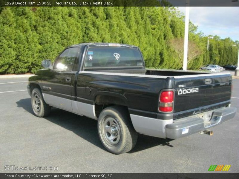 Black / Agate Black 1999 Dodge Ram 1500 SLT Regular Cab