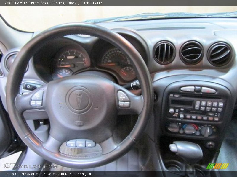 Black / Dark Pewter 2001 Pontiac Grand Am GT Coupe