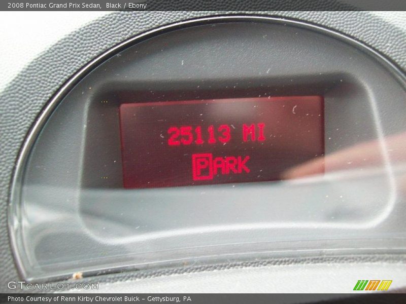 Black / Ebony 2008 Pontiac Grand Prix Sedan