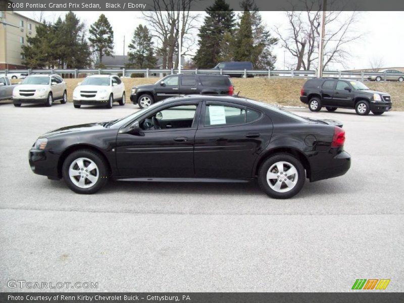 Black / Ebony 2008 Pontiac Grand Prix Sedan