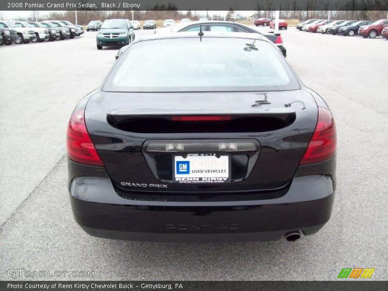 Black / Ebony 2008 Pontiac Grand Prix Sedan