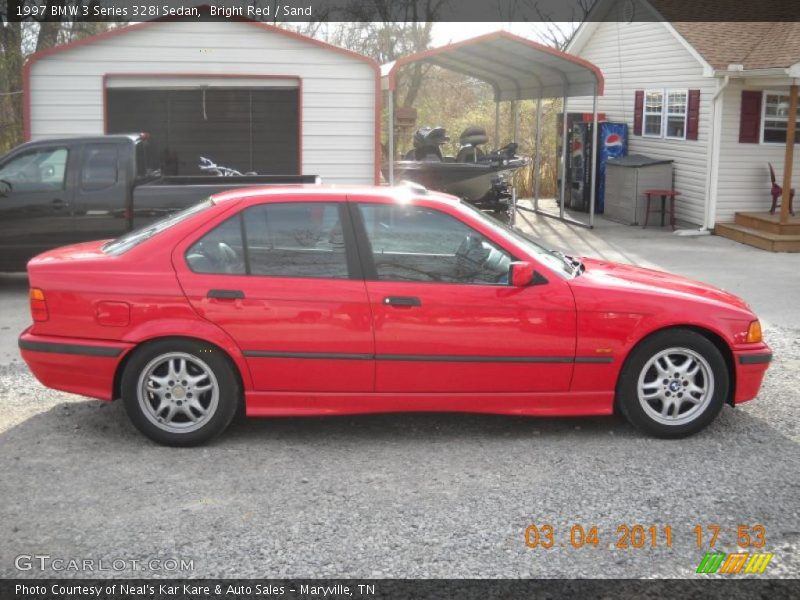  1997 3 Series 328i Sedan Bright Red
