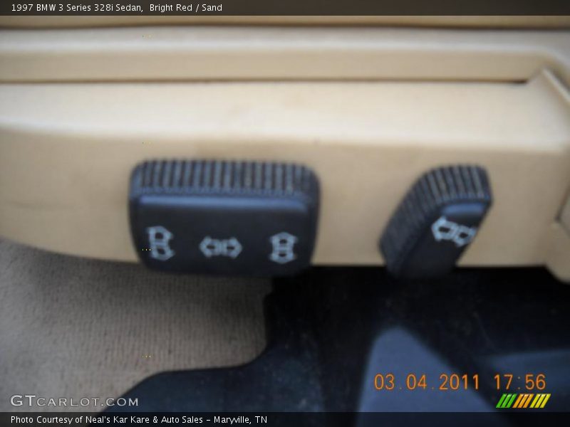 Bright Red / Sand 1997 BMW 3 Series 328i Sedan