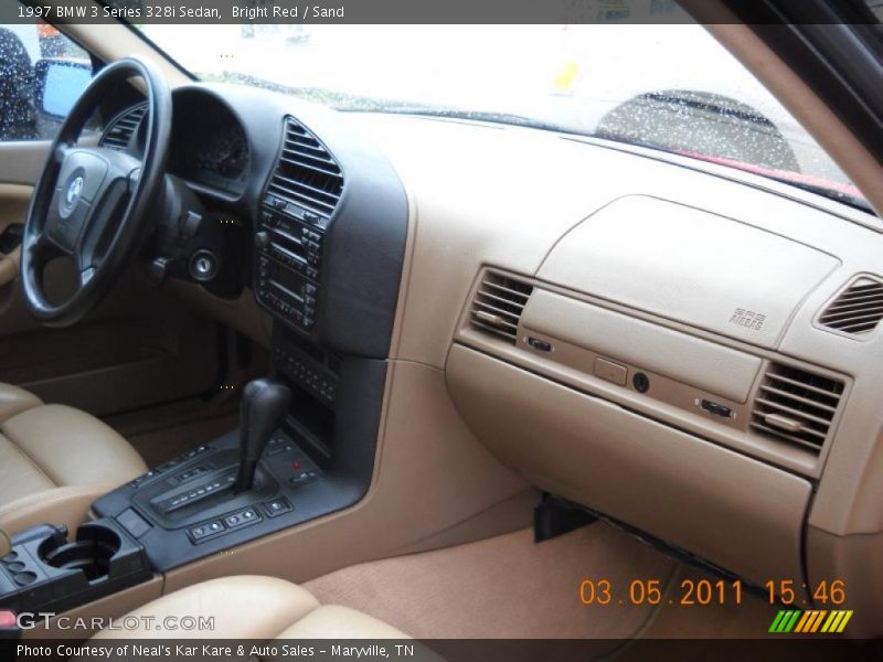 Bright Red / Sand 1997 BMW 3 Series 328i Sedan