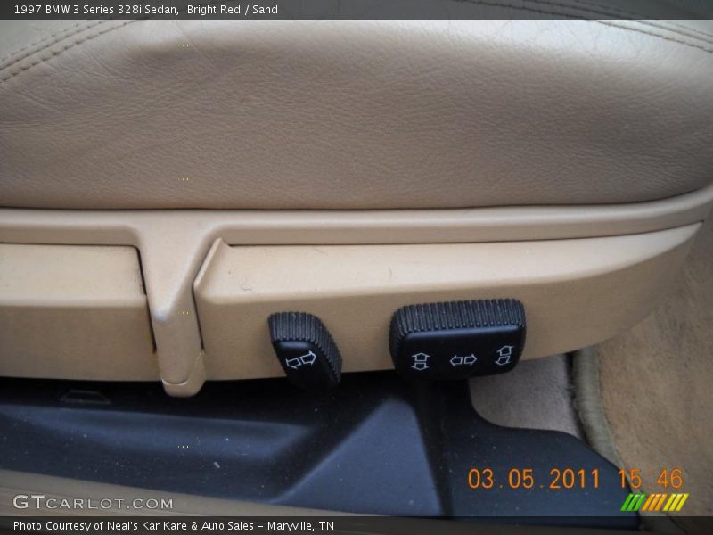 Bright Red / Sand 1997 BMW 3 Series 328i Sedan