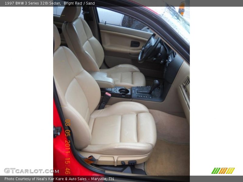  1997 3 Series 328i Sedan Sand Interior