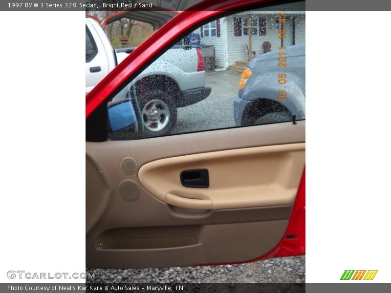Bright Red / Sand 1997 BMW 3 Series 328i Sedan