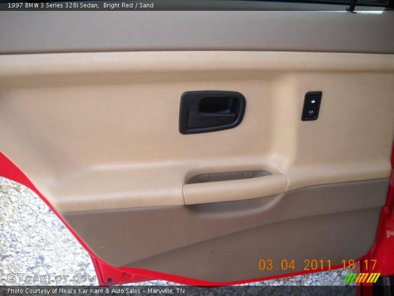 Bright Red / Sand 1997 BMW 3 Series 328i Sedan