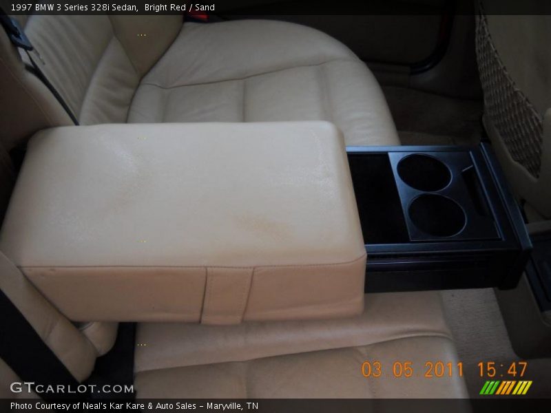 Bright Red / Sand 1997 BMW 3 Series 328i Sedan