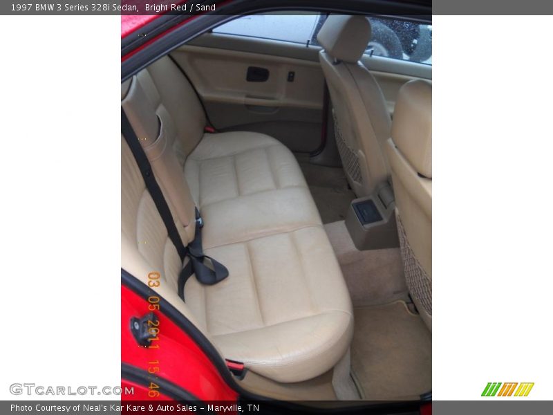  1997 3 Series 328i Sedan Sand Interior