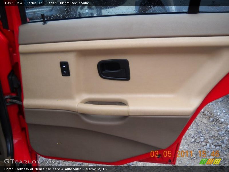 Bright Red / Sand 1997 BMW 3 Series 328i Sedan