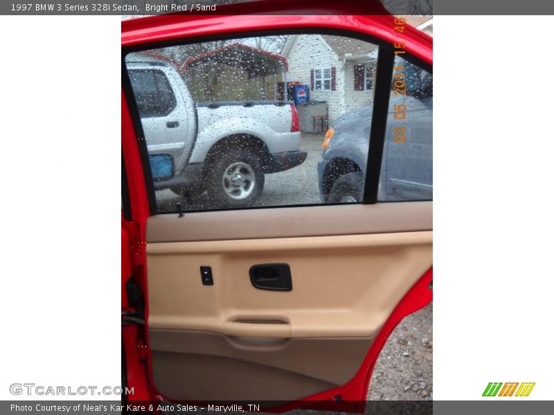 Bright Red / Sand 1997 BMW 3 Series 328i Sedan