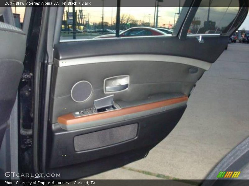 Jet Black / Black 2007 BMW 7 Series Alpina B7