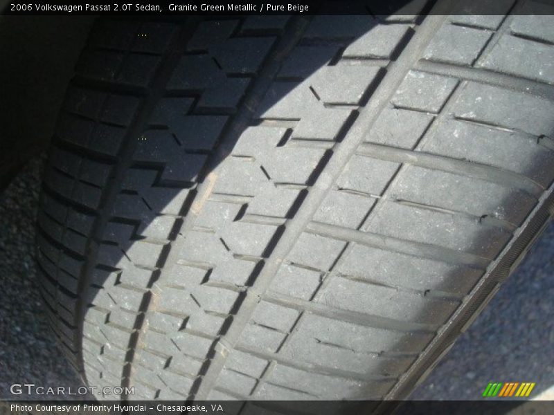 Granite Green Metallic / Pure Beige 2006 Volkswagen Passat 2.0T Sedan