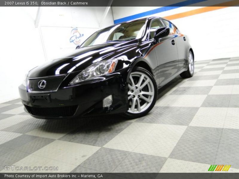 Obsidian Black / Cashmere 2007 Lexus IS 350