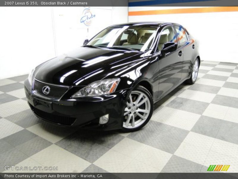 Obsidian Black / Cashmere 2007 Lexus IS 350