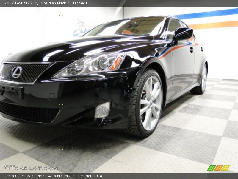 Obsidian Black / Cashmere 2007 Lexus IS 350