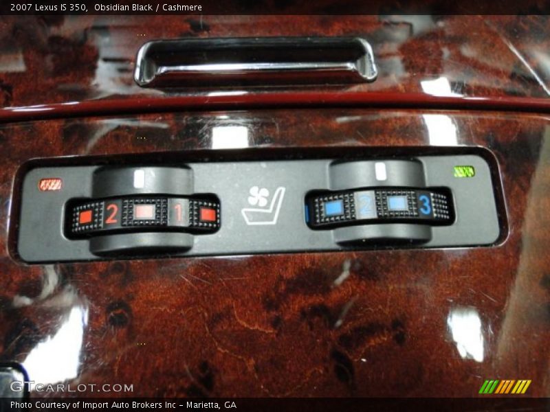 Obsidian Black / Cashmere 2007 Lexus IS 350