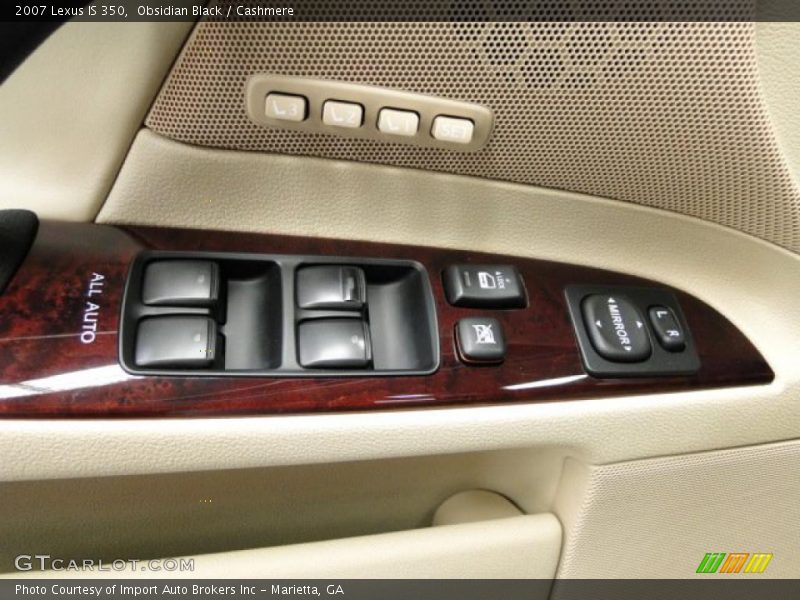 Obsidian Black / Cashmere 2007 Lexus IS 350