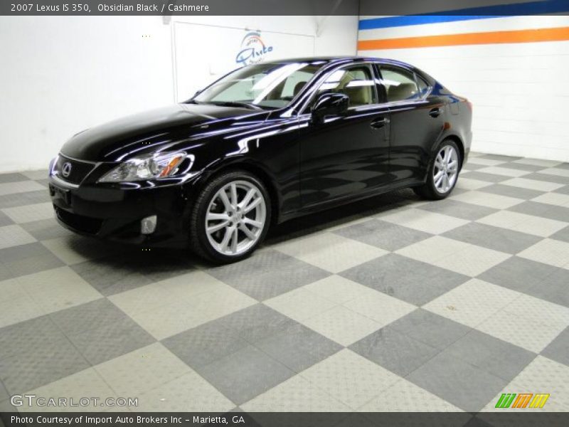 Obsidian Black / Cashmere 2007 Lexus IS 350