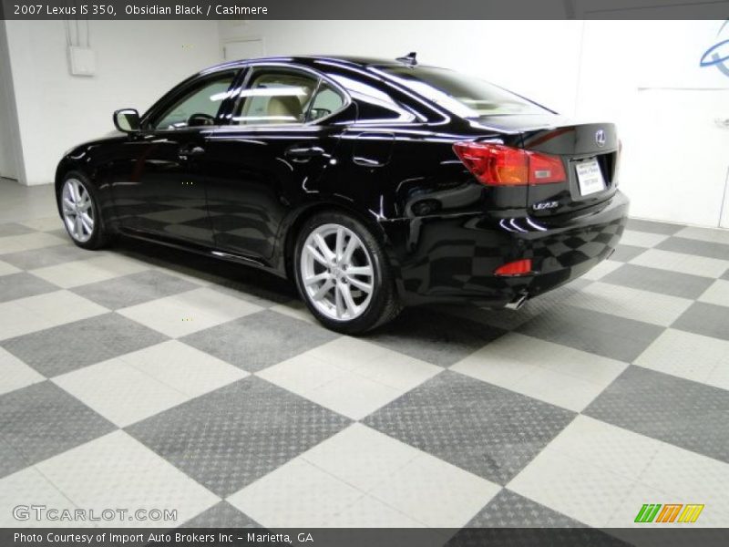 Obsidian Black / Cashmere 2007 Lexus IS 350