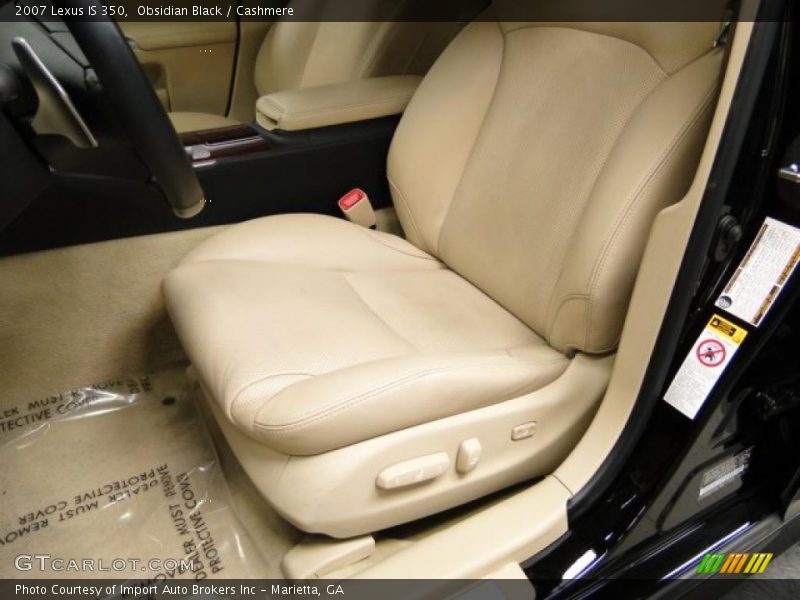 Obsidian Black / Cashmere 2007 Lexus IS 350